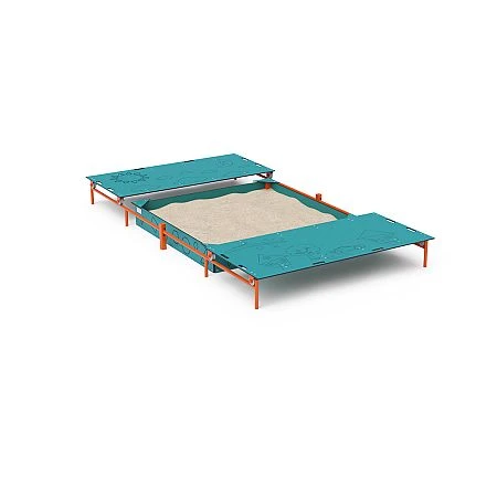 Edukativní pískoviště 2 x 2 m s krytem VVZ-PD011 Edukativní pískoviště 2 x 2 m s krytem VVZ-PD011